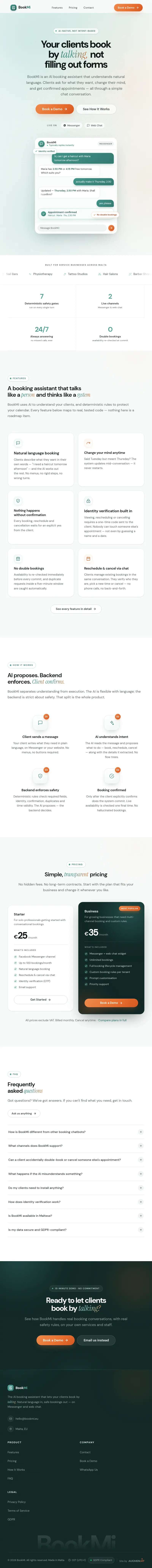 BookMi website
