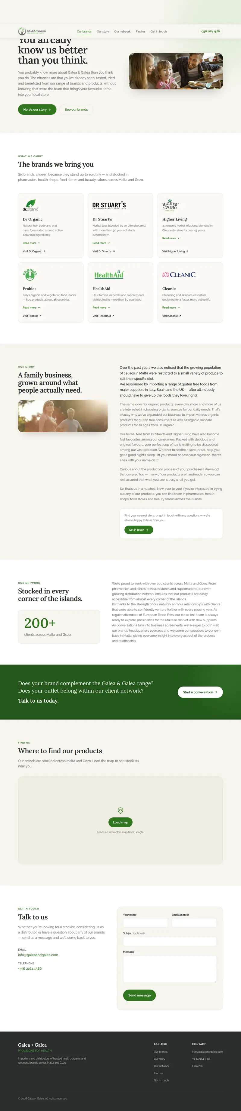 Galea + Galea website